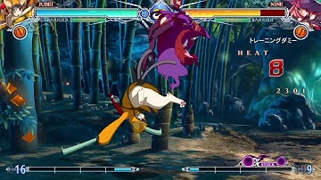 BBCF2 Jubei 5B Midscreen Combo