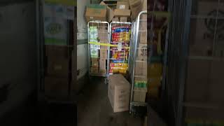 My Dollar General Truck Driver Unloading Strategy !