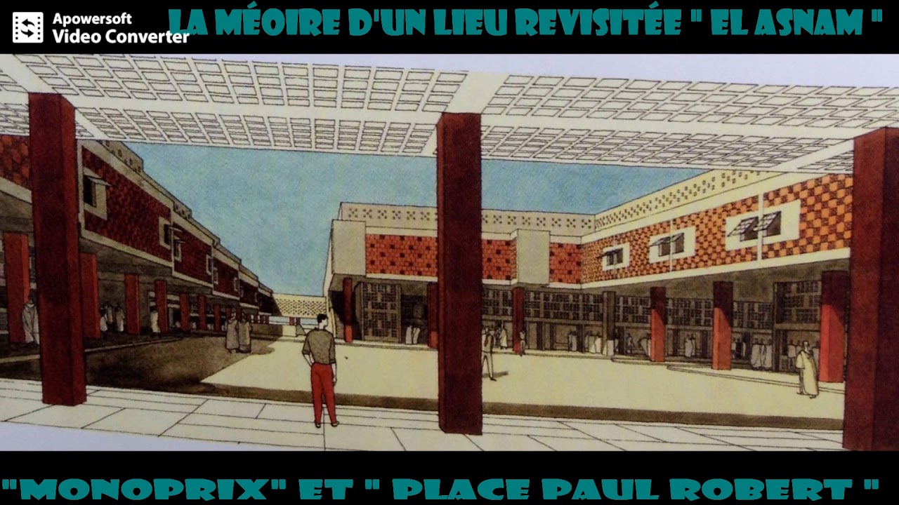 Monoprix et Place Paul Robert