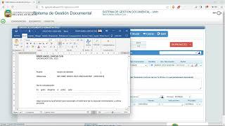 Responder Un Documento - Sgd