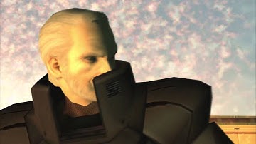 MGS2 Harrier Cutscene in Japanese