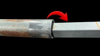 how I cut galvanized pipe