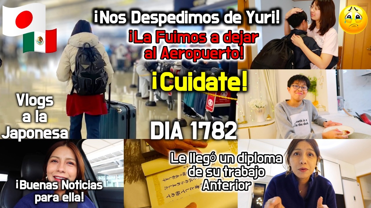 Se Nos fue Yuri ¡PERO BUENAS NOTICIAS! + Le Llegó un DIPLOMA 🎉 JAPÓN - Ruthi San ♡ 27-02-26