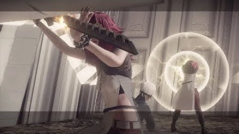 NieR: Automata - Route C Ending - Destroy Tower Services - 9S/A2