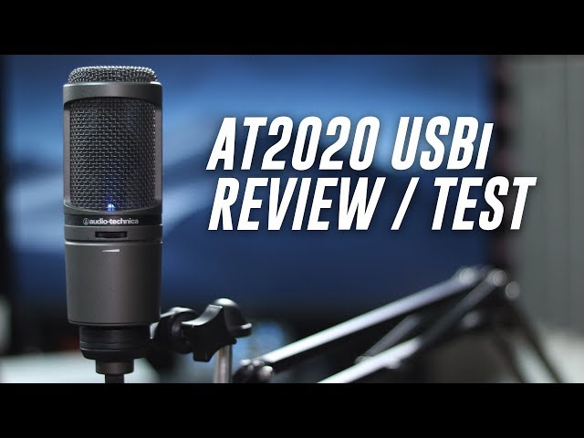 Motivere Lima lindre Audio-Technica AT2020USBi Condenser Mic Review / Test - YouTube