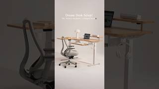 Workspace Setup With The L-Shaped Standing Desk