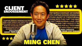 Ming Chen (Comic Book Men) Endorsement | Why Top Creators Trust Curtain Jerker Designs