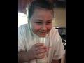 My little princess  drinks a raw egg  funny ending