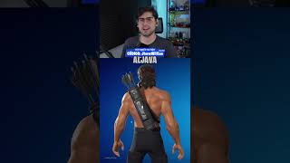 Rambo chegou no Fortnite #Rambo #Fortnite