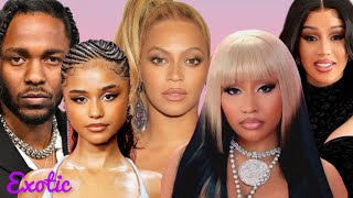 Kendrick On FTCU Remix+Beyonce shows love to Nicki⁉️Cardi B paying for achievements\&Tyla Album☕️