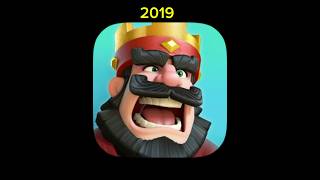 Clash Royale Logo Evolution 2016–2026