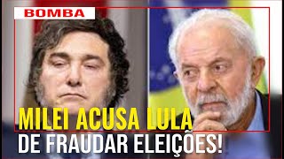 Javier Milei Acusa Lula De Fraudar Eleições Dentro Do Cepac Nos Estados Unidos