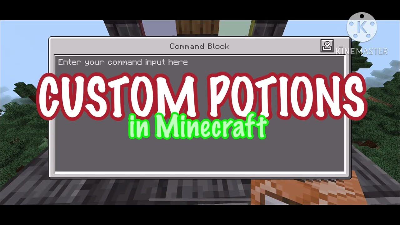 How to Make Custom Potions in Minecraft (Full Tutorial 1.20) YouTube