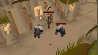 Runescape- Dharok Guide To Ape Atoll Training 80-120k exp/Hour
