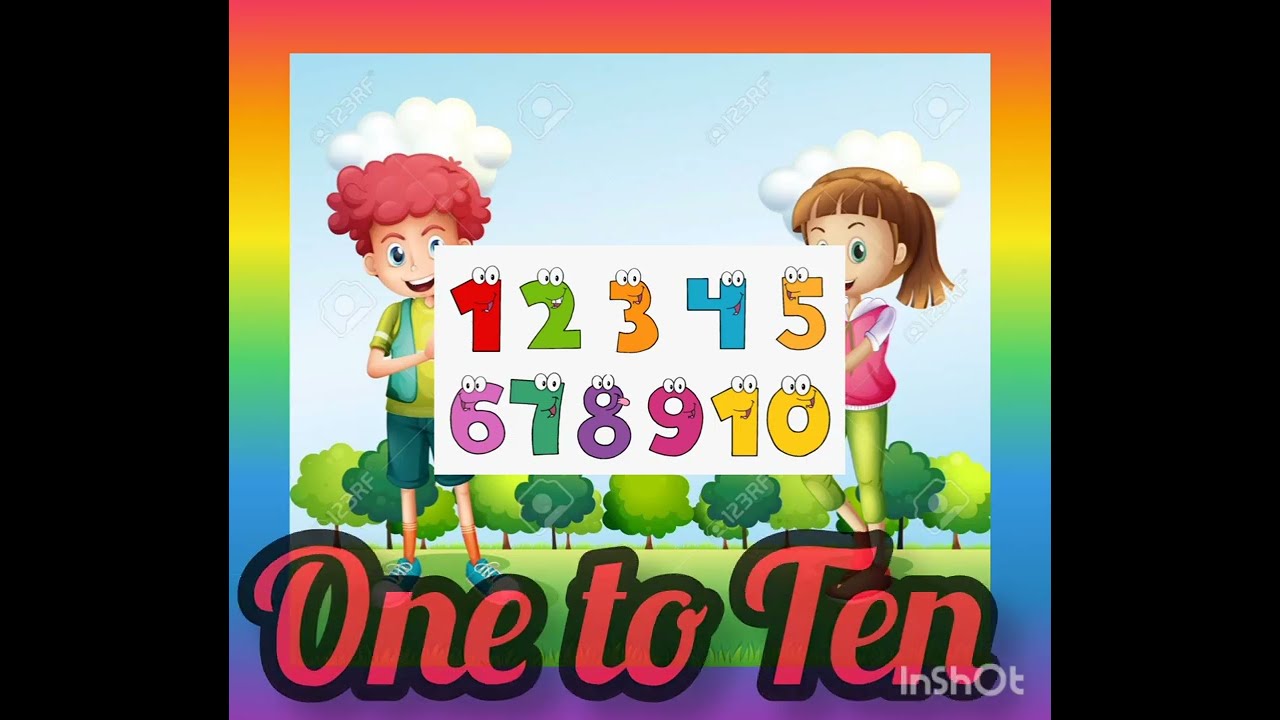 Numbers  Counting 1to 10 numbers Fun23kids 