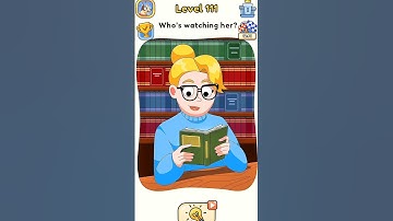 DOP 5 Level 111: Someone’s Spying in the Library?! 😳📚 #Shorts #DOP5 #funnytwist #deleteonepart