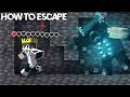 MINECRAFT HOW TO ESCAPE WARDEN 🤯