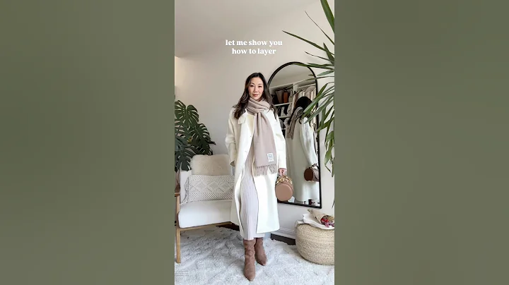 Classy Winter Outfit: how to layer to stay warm #grwm #classystyle #neutraloutfit #ltkstyletip #ootd