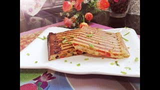 وجبة غذاء أو عشاء صحية وسريعة التحضير و قليلة السعرات الحرارية دون زيادة في الوزن/ SANDWICH