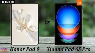 Honor pad 9 vs Xiaomi Pad 6S Pro 12.4