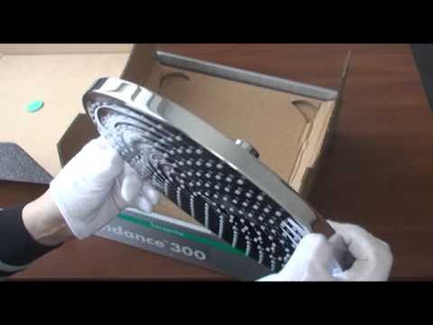 Душевая лейка WasserKRAFT A067, тропическая, d=225 мм, ABS-пластик, хром (100720