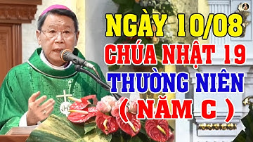 (NGÀY 10/08) LỄ CHÚA NHẬT 19 THƯỜNG NIÊN | Bài giảng SÂU SẮC của ĐC Phêrô Nguyễn Văn Khảm