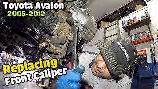 How to replace caliper on Toyota Avalon 2005 to 2012