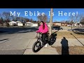 Finally got my ebike  my very first bike in canada  canada vlogs