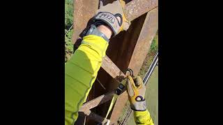 ARS Urban Climbing Tether Water Tower Lead Climb