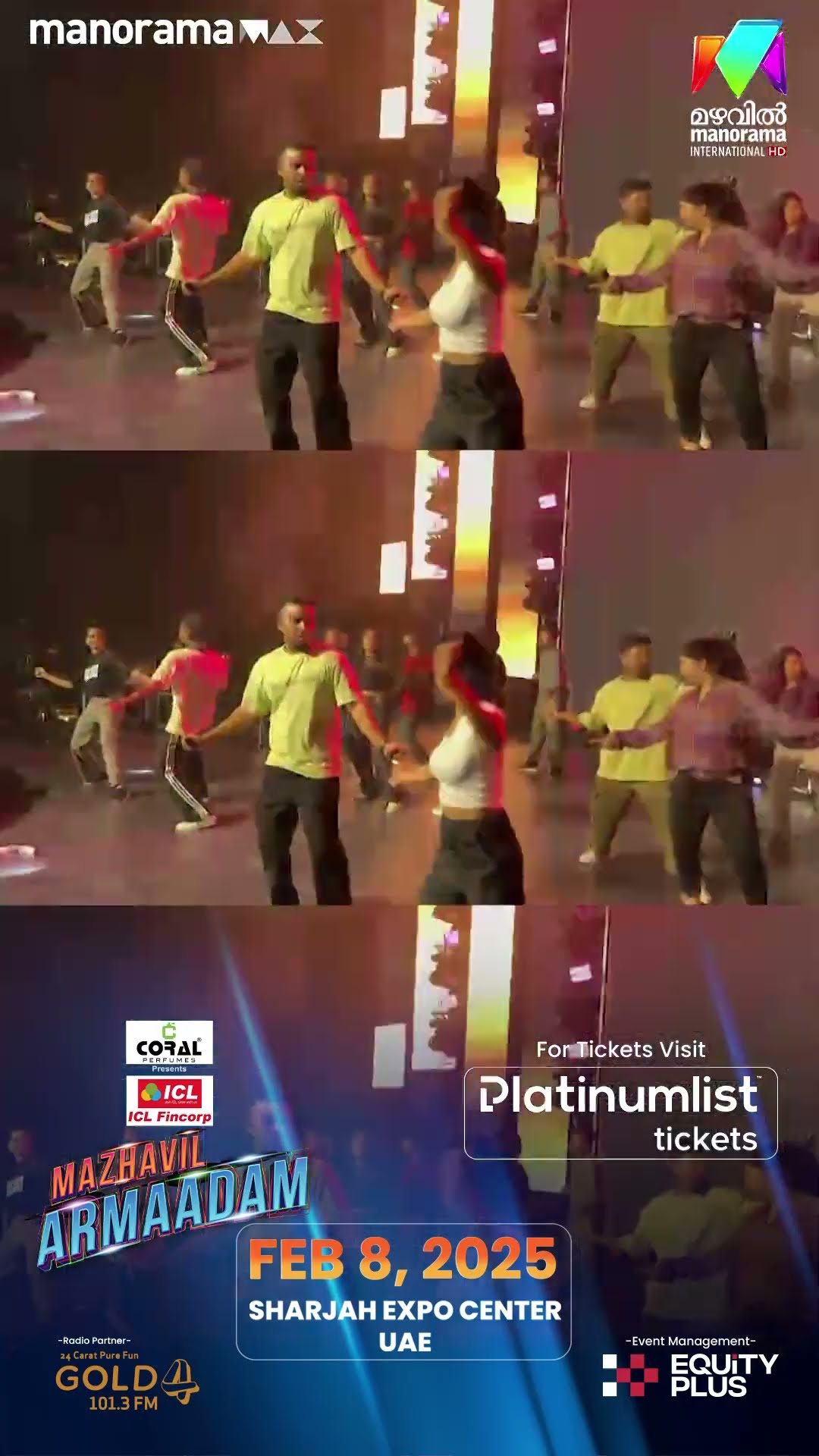 The stage is set, the energy is high – are you ready for the vibe?#mazhavilarmaadam