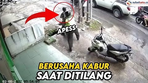 Kabur saat Ditilang, Pengendara Ini Alamai Kejadian Apes