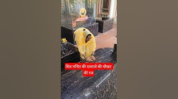 शिव मन्दिर के दरवाजे की चौखट की रज अपने मष्तिष्क पर जरूर लगाऐं🕉#shiv#upay#shorts#like#ytshorts#viral