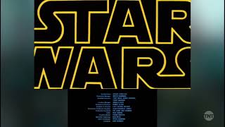 Star Wars: A New Hope (1977) end credits (TNT live channel)