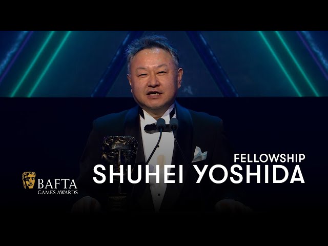 Miyamoto Humbly Accepts BAFTA Fellowship Award