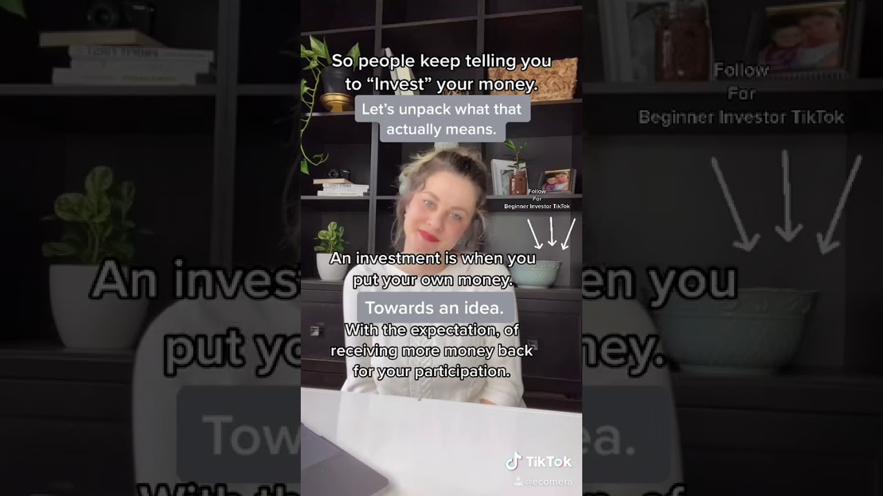 What does Investing mean