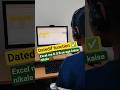 ✅Excel Me Birth Year Kaise Nikale? Simple Trick💯 #datedif #excel #shorts #viral #exceltutorial