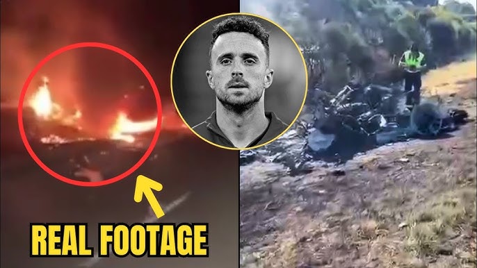 Real Footage of Diogo Jota's Car Accident in Spain 😢💔 | Diogo Jota Dies  in Car Crash | Liverpool - YouTube