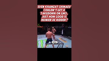 Even Khamzat Chimaev couldn