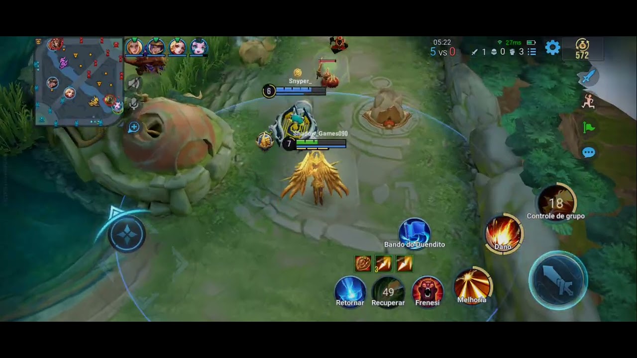 Jogando D'boas uma Partidinha de Honor Of Kings 