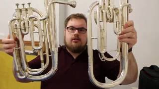 In this video i take two staple brass band instruments and talk about
them a bit - the tenor horn eb baritone bb. if you subscribe to
continent...