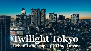 【東京 タイムラプス】Tokyo Japan Twilight TimeLapse Vol.2
