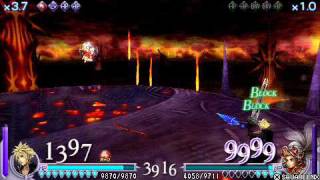 DISSIDIA_FINAL_FANTASY_REPLAY_ Cloud Wall Rush HP Build