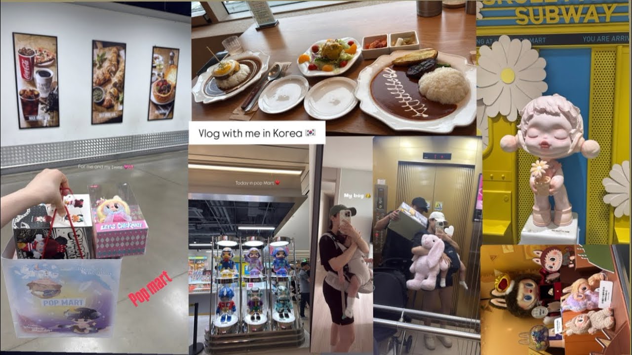 أخيرا ڤلوغ معايا بعد غياب طويل 😮‍💨♥️ لبنات شكون شرى لابوبو شكون باقي؟جولة ف pop mart 🇰🇷 مع عائلتي 🇰🇷