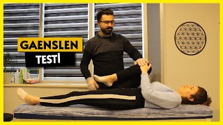 Gaenslen Testi Bel-Kalça Ağrıları