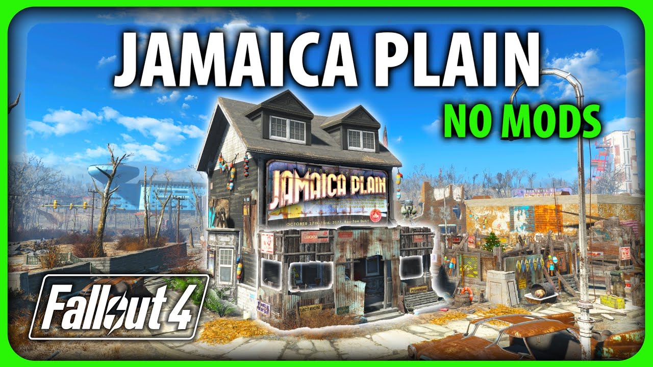 Fallout 4 - Rebuilding Jamaica Plain (No Mods)