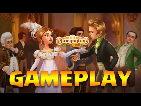 Storyngton Hall: Design Games, Match 3 in a Row Android Gameplay 2021