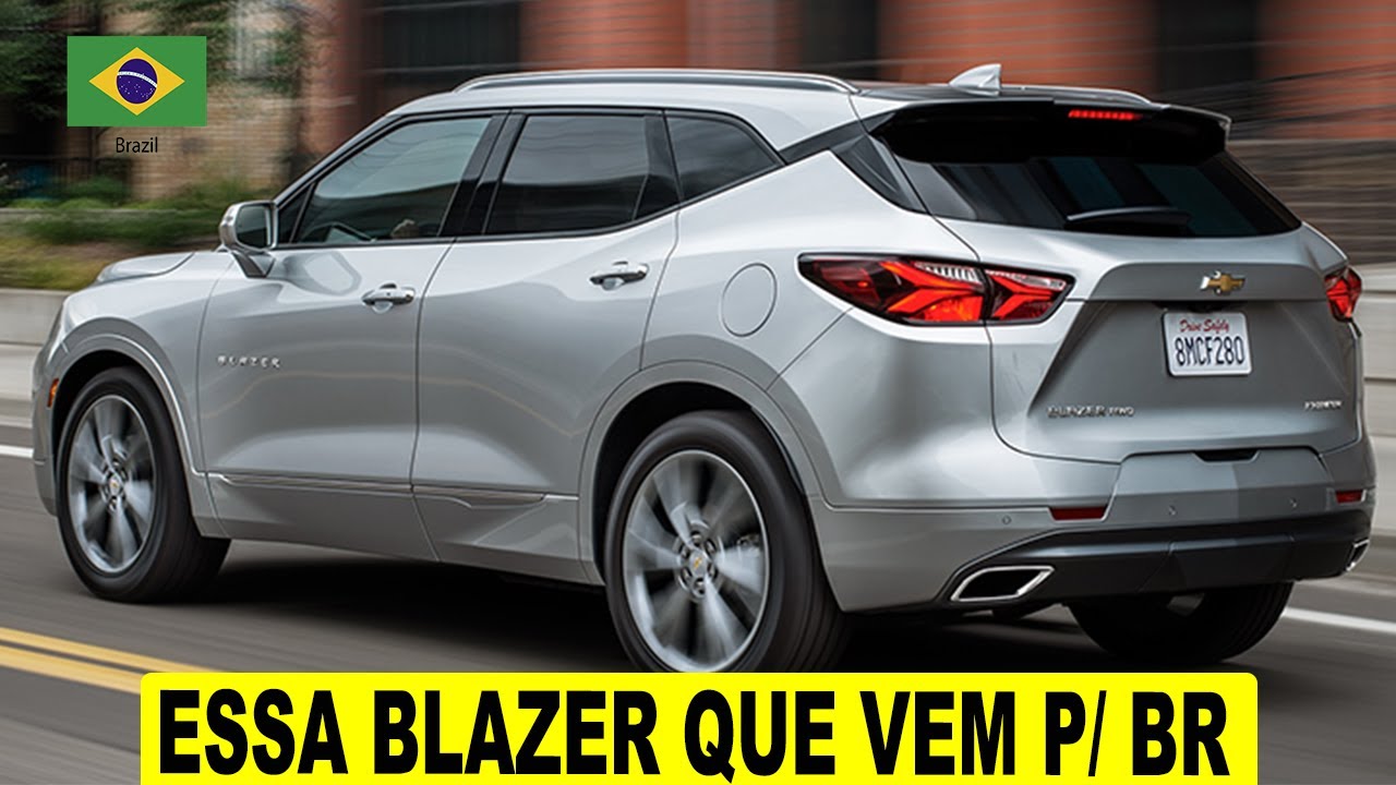 Carro de sete lugares: veja o novo Chevrolet Blazer que virá para o Brasil