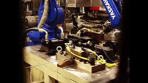 Automated CNC forming, coldheading, and flat and pierce cell