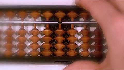 How to use an abacus - Lesson 4