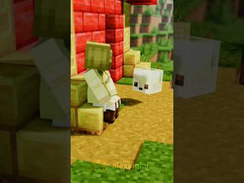 Cute Little Sulfur Cube (Sleep Theme) - minecraft animation #shorts